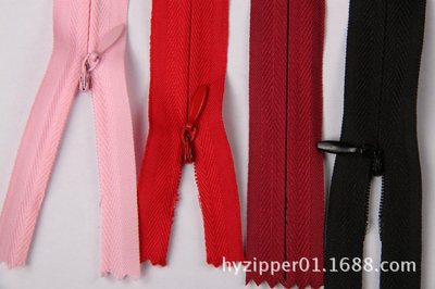 厂家直销3#隐形布边拉链 量大价优，品质与服务的双重保障
